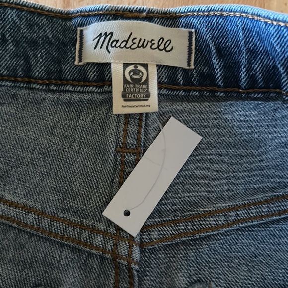 NWT Madewell High Rise Denim Shorts - Picture 6 of 8